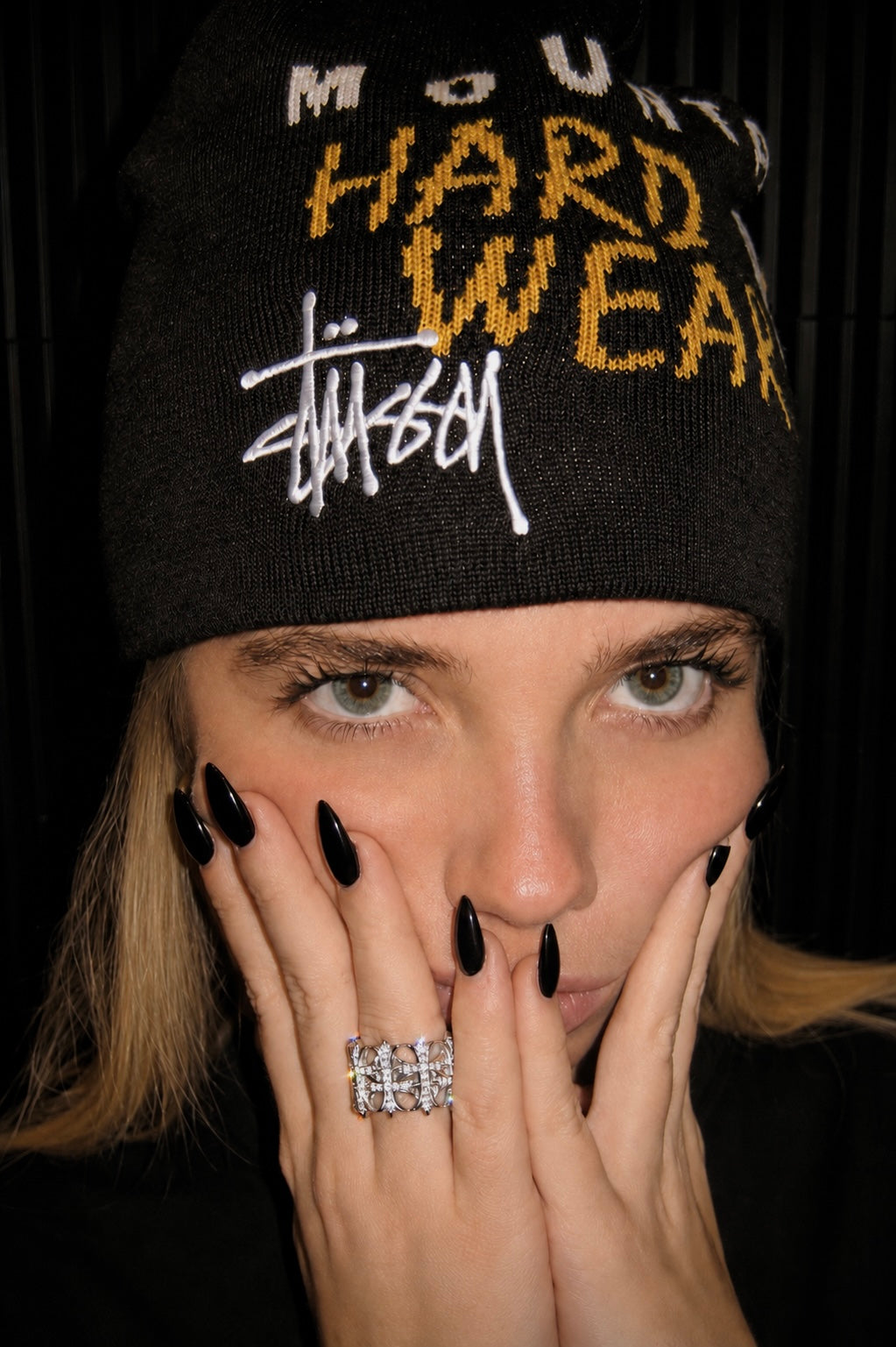 Inverted Crosses Ring