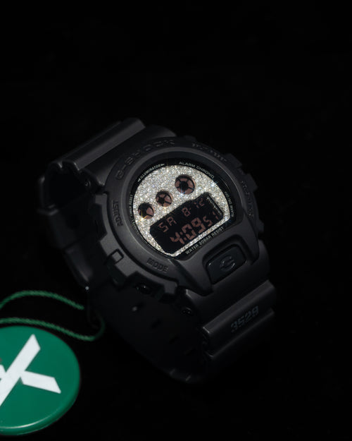 G-Shock 3029 Black on Black Iced Out Face