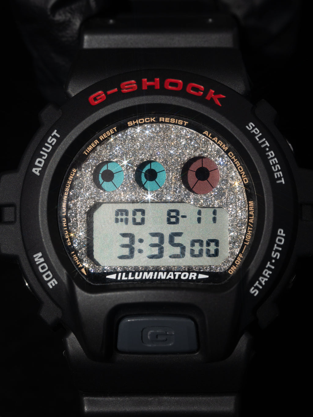 G-Shock Classic Iced Out Face