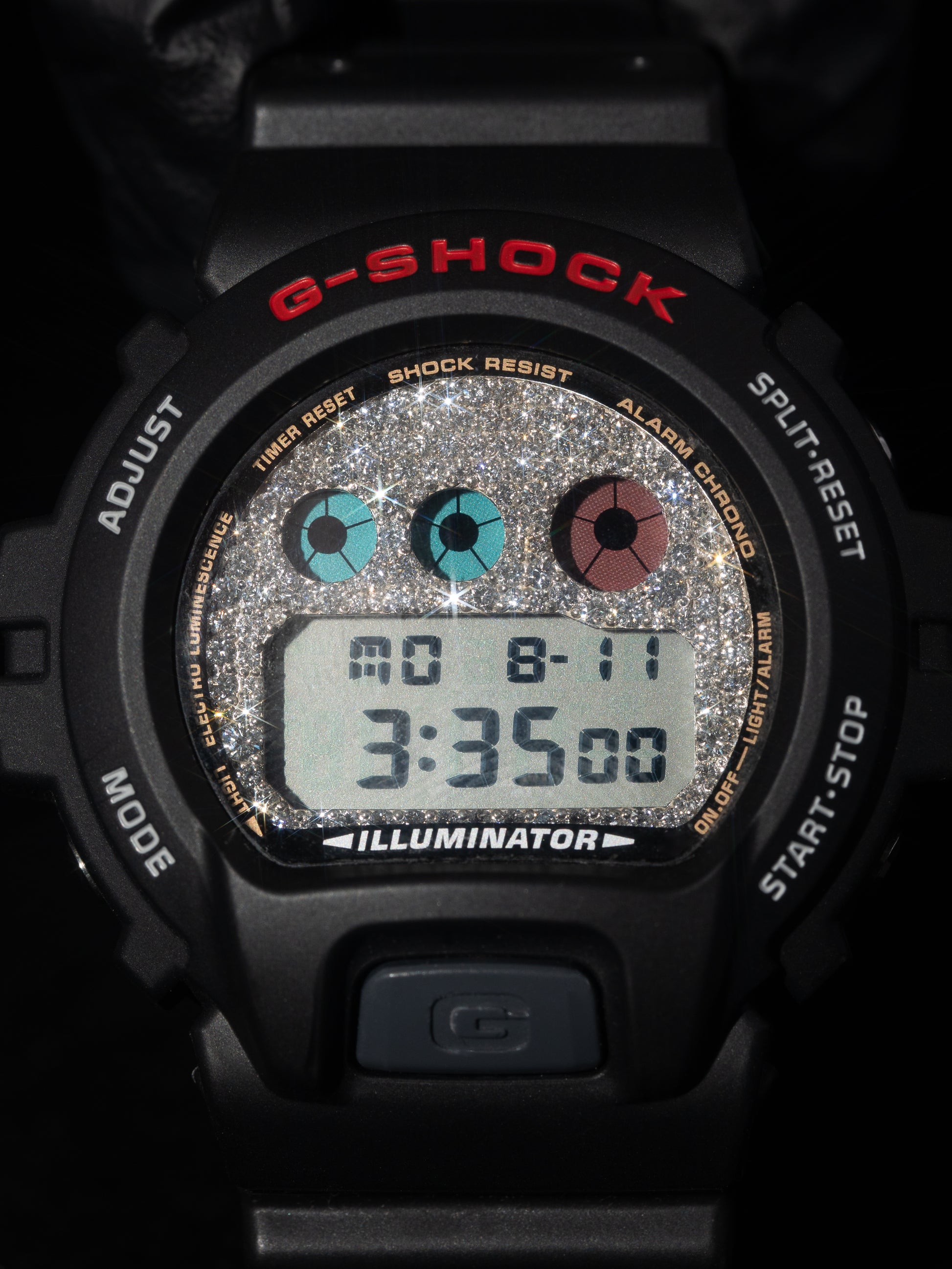 G-Shock Classic Iced Out Face