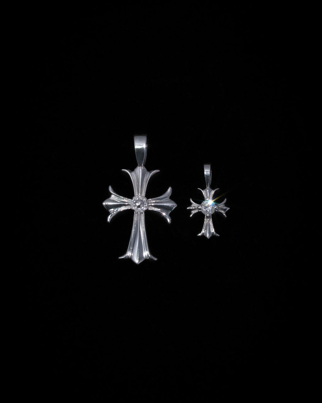 Double Cross Pendant