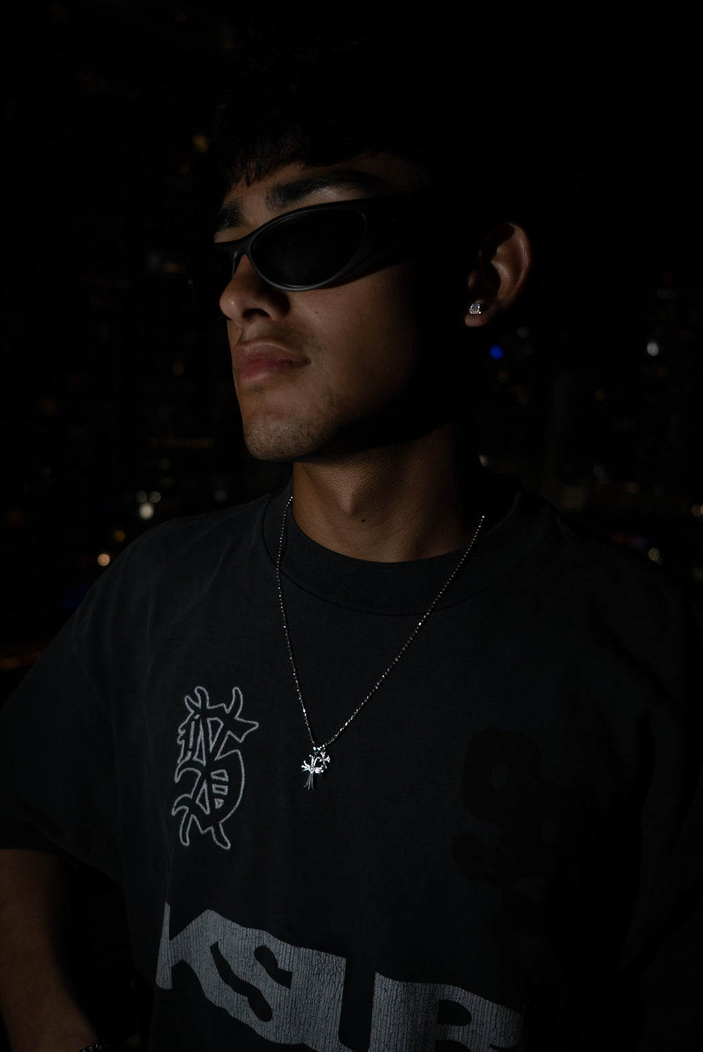 Double Cross Pendant