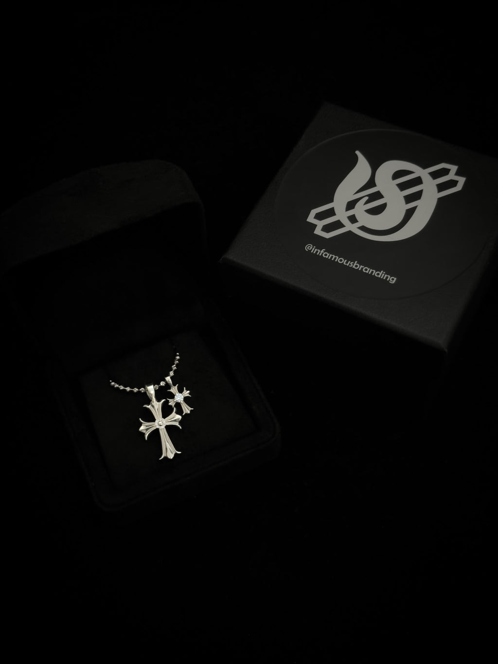Double Cross Pendant