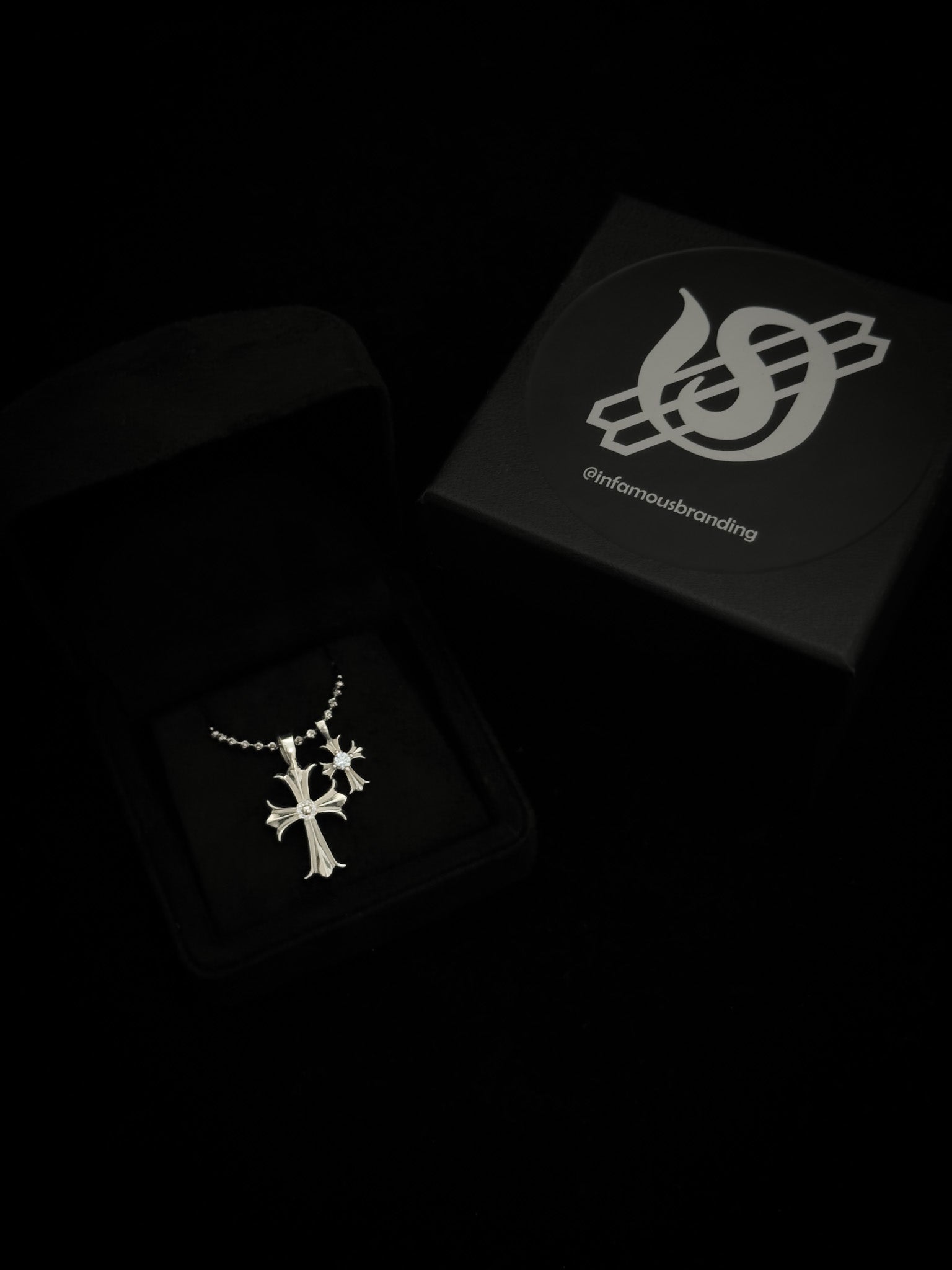 Double Cross Pendant